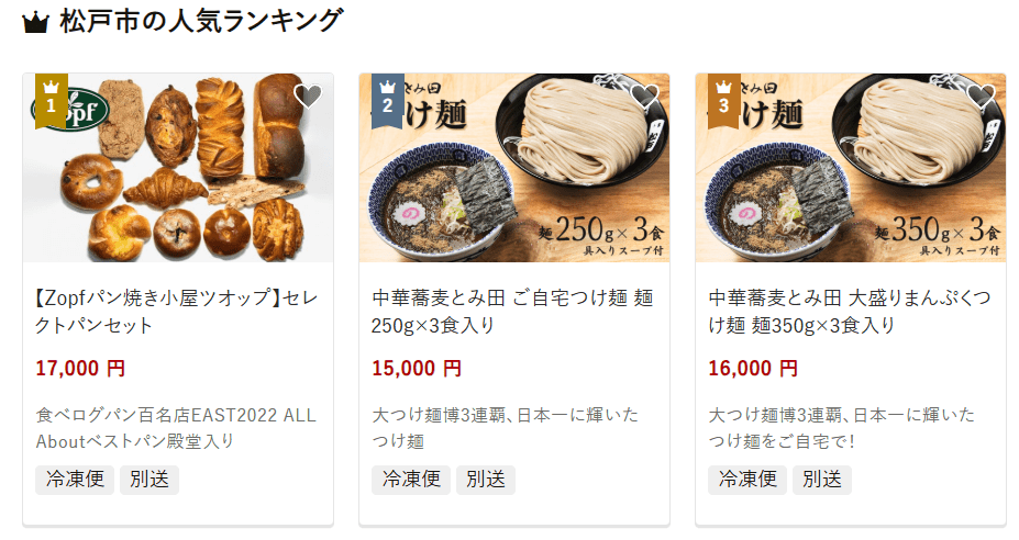 松戸市のふるさと納税
