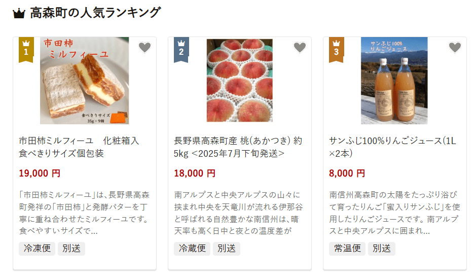高森町のふるさと納税
