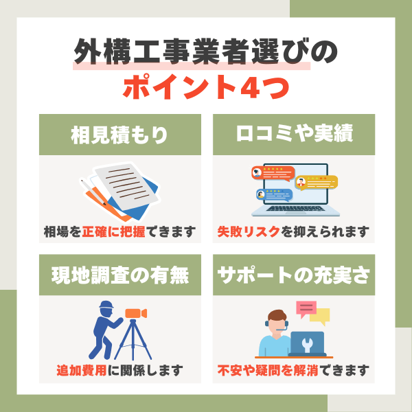 江田島市で失敗しない外構工事業者選びの4つのポイント