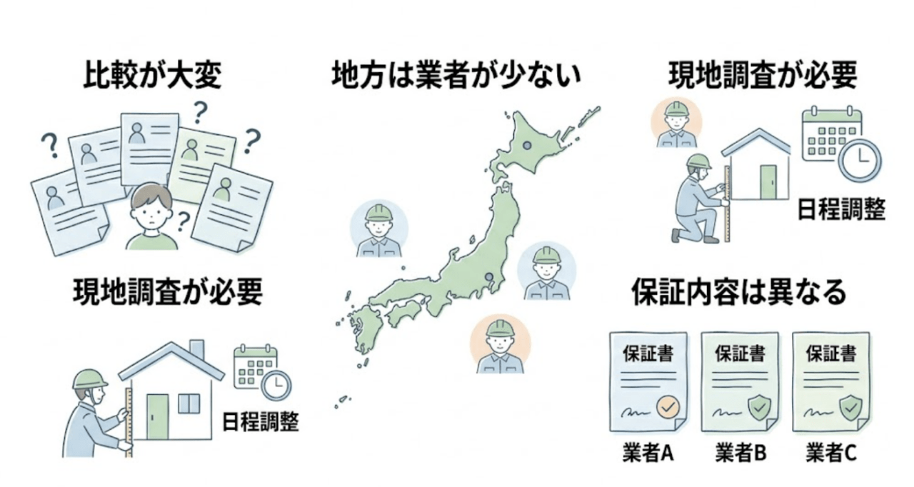 タウンライフ外構のデメリット・注意点