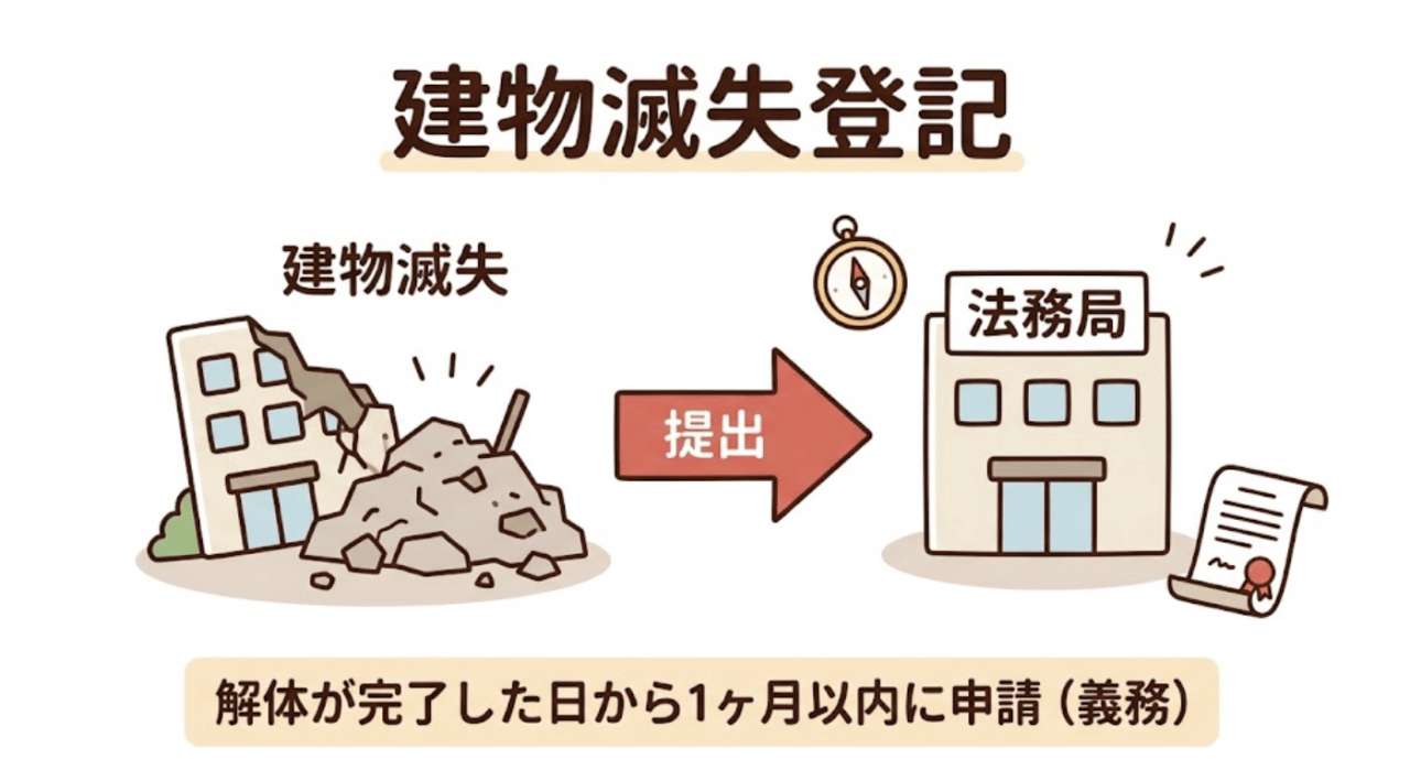 解体後の「滅失登記」とは？手続きの流れと費用