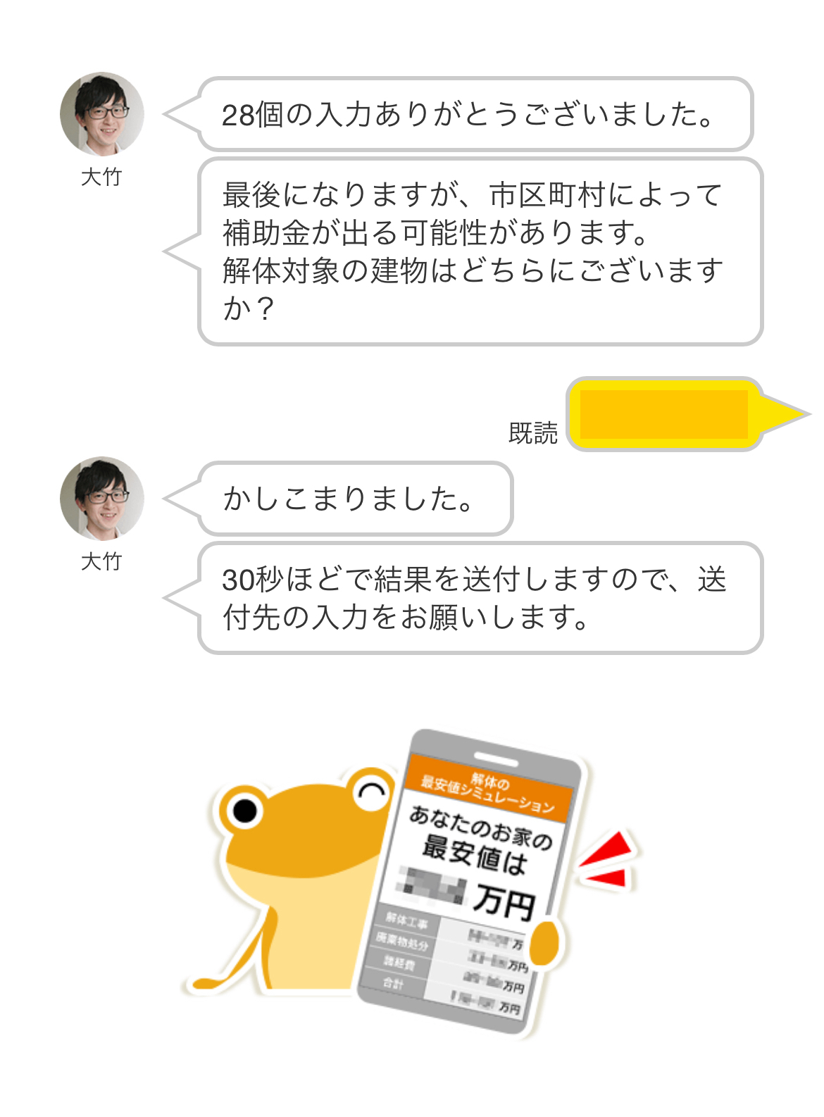 ヌリカエ住宅解体利用の流れ