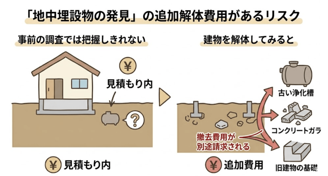 解体工事比較ナビを使う前に知っておきたい「追加費用」のリスク