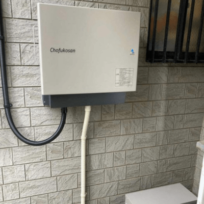 ECODAの蓄電池の壁掛けの写真
