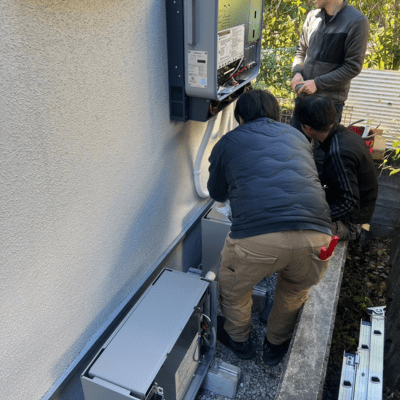 ECODAで設置蓄を設置している業者