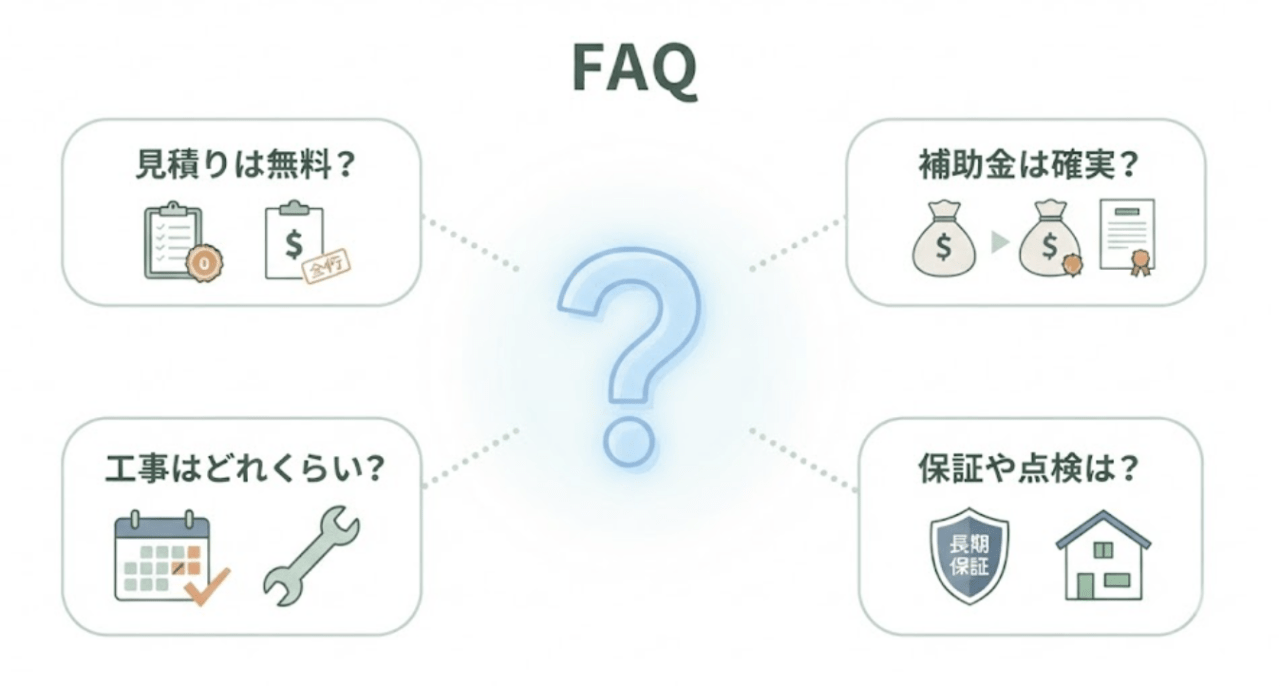 ミラエコについてのよくある質問（FAQ)