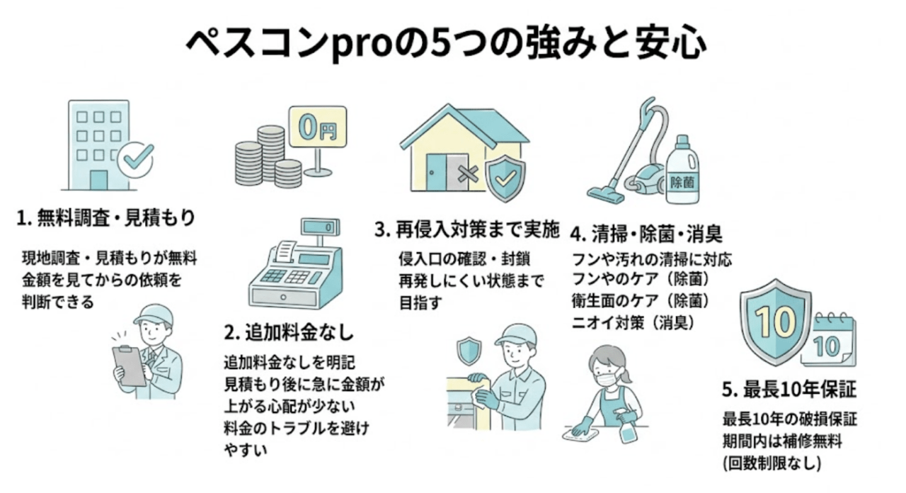 ペスコンproを利用するメリット