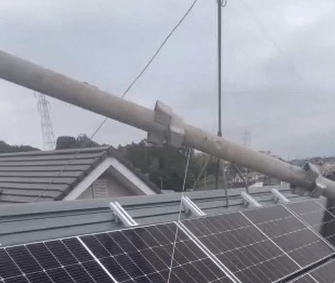 えねこで設置した太陽光発電の写真