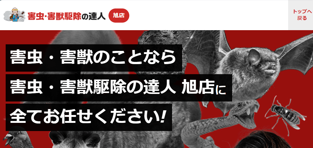 害虫・害獣駆除の達人 旭店